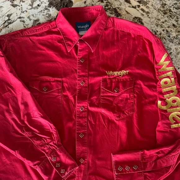 Wrangler Men's Rodeo Pearl Snap Shirt - Picture 2 of 6